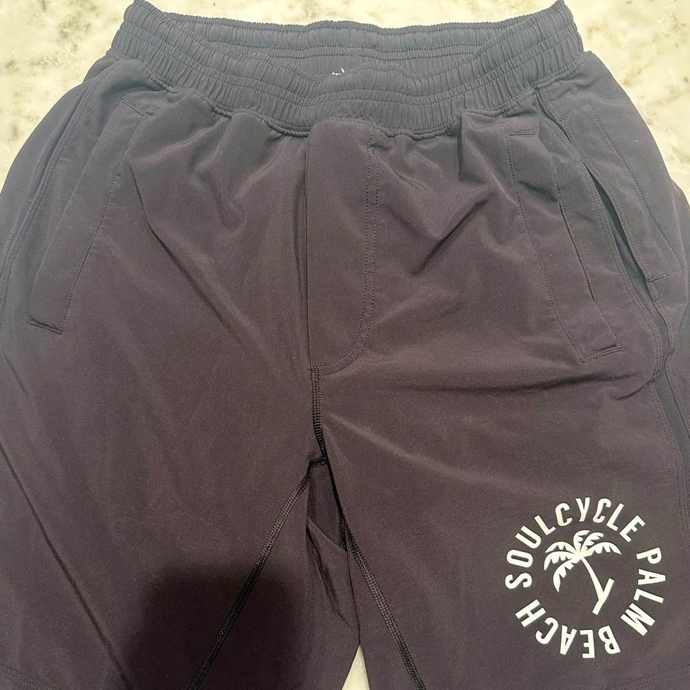 Lululemon Pace Breaker Shorts x  SoulCycle Palm Beach